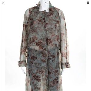 Hermant & Nantida Nohn Floral Sheer jacket, small